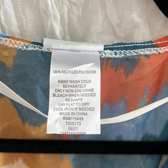 Sonoma Tie-Dye Tie Front Kimono | One Size Fits Most | Summer Cover Up - Picture 6 of 6